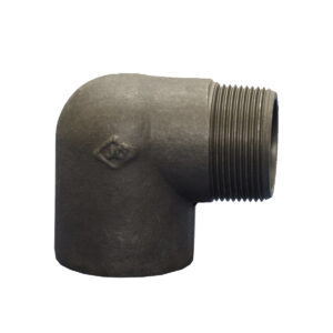 Black-Mild-Steel-Threaded-FM-Elbow