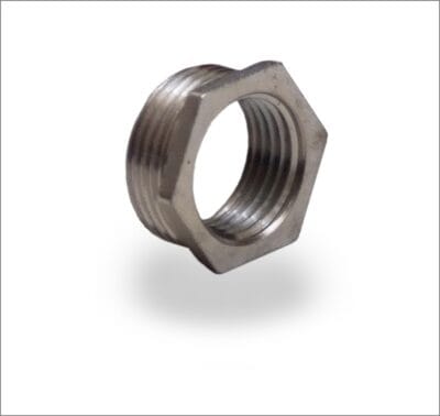 Chrome Brass Bush-Threaded-Fitting