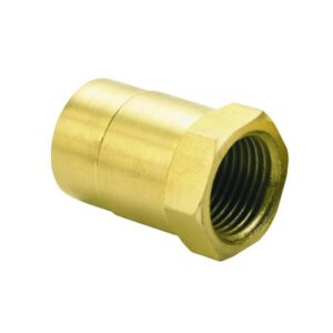 Female Straight Connector Copper Push Fit Fitting
