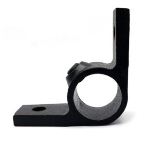 DOUBLE SIDED COLLAR PLATE 90° 48MM (BLACK) KEY CLAMP FITTING D48