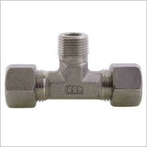 Male-Branch-Tee-BSPT-Single-Ferrule-Compression-316-Stainless-Steel