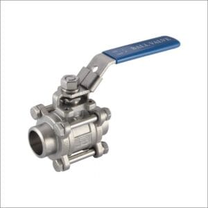 Stainless-Steel-Three-Piece-Ball-Valve-Butt-Weld