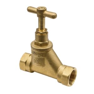 Stopcock Female X Female Brass Threaded Fitting