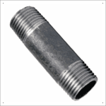 Black-Malleable-Iron-Barrel-Nipple