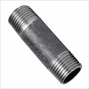 Black-Malleable-Iron-Barrel-Nipple