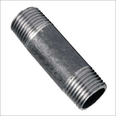 Black-Malleable-Iron-Barrel-Nipple