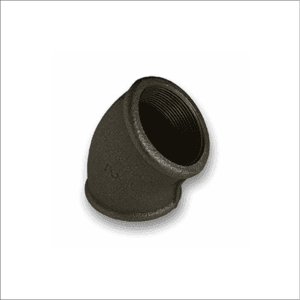 Black-Malleable-Iron-Elbow-45-Degree