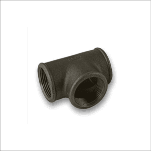 Black-Malleable-Iron-Equal-Tee