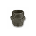 Black-Malleable-Iron-Hexagon-Nipple