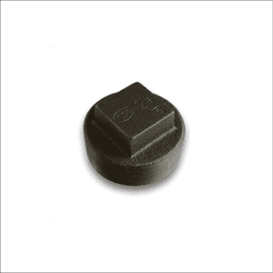 Black-Malleable-Square-Head-Plug