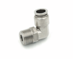 MALE SWIVEL ELBOW BSPT PUSH IN FITTINGS STAINLESS STEEL 316