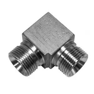 Hydraulic-BSPP-Cone-Seat-Male-X-Male-90deg-Elbow-316-Stainless-Steel