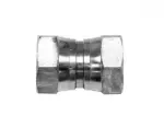 Hydraulic-BSPP-Cone-Seat-Swivel-Female-x-Swivel-Female-Adaptor-316-Stainless-Steel